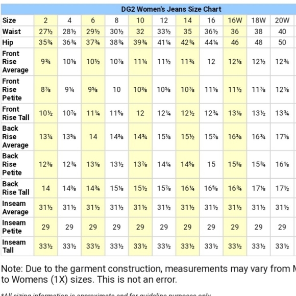 DG2 NWOT WHITE JEANS 16 W - Picture 12 of 12